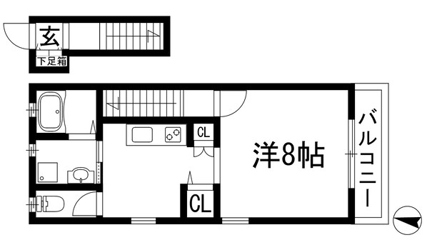 ジャスティス2番館の物件間取画像